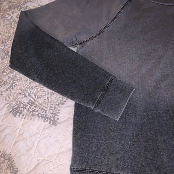 True Religion Grey Ombré Sweatshirt - Picture 3 of 8